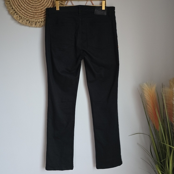 Ralph Lauren, LRL Black Modern Straight Mid Rise Jeans Pants, Women's Size 8 - Picture 6 of 11